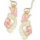 Hummingbird and Rose Earrings - by Landstrom's